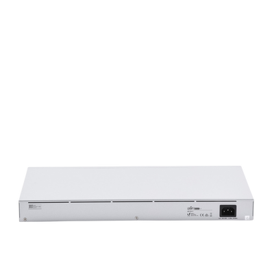 UniFi Switch USW-24, Capa 2 de 24 puertos 10/100/1000 Mbps + 2 puertos 1G SFP, pantalla informativa