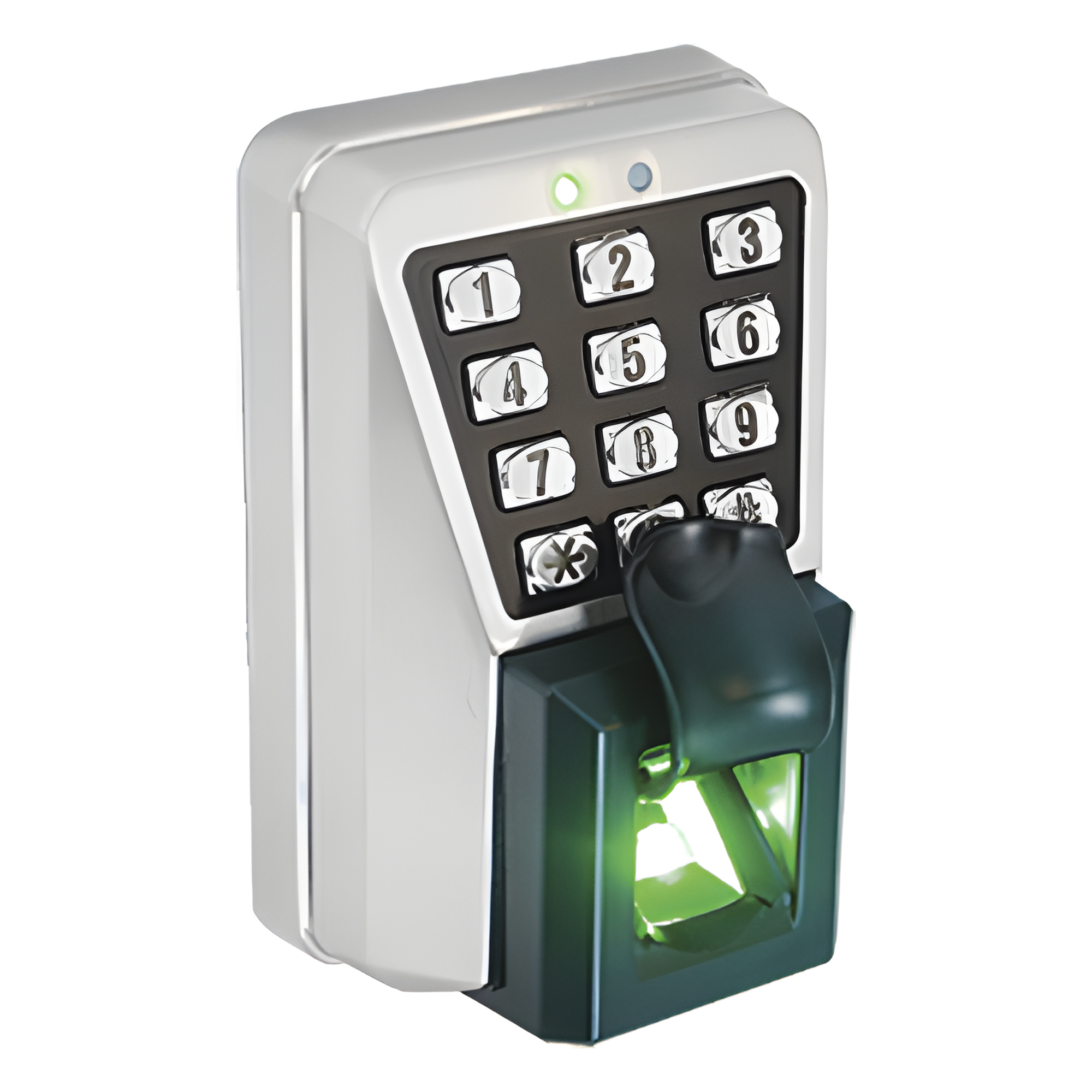 Lector Biométrico de Huella y Proximidad / 3,000 Huellas 30,000 Tarjetas / Teclado / IP65 Antivandalico / TCP/IP RS485 / Control de Acceso — ZKTECO - AccessPRO · SKU XT-5