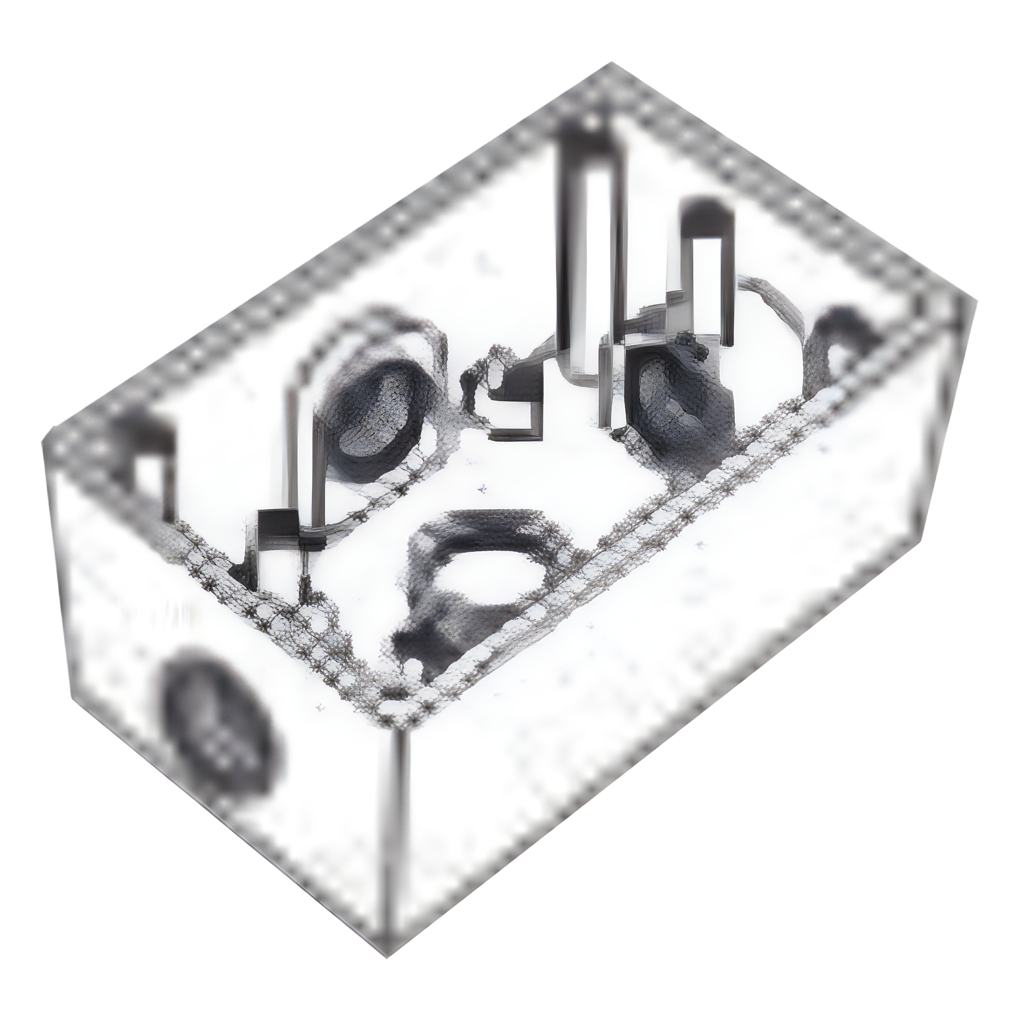 Caja Condulet FS de 1" (25.4 mm) con cuatro bocas a prueba de intemperie. — RAWELT · SKU RR-2747