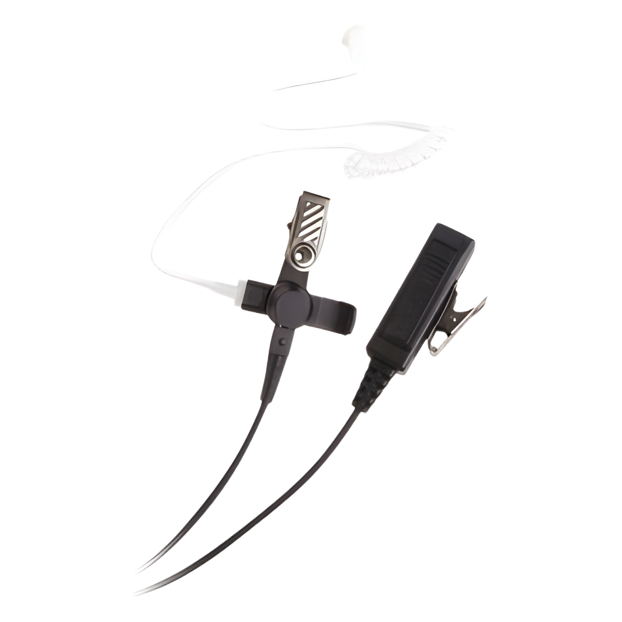 Micrófono-Audífono / 2 Cables / Tubo Acústico Grado Médico / PTT Separado / Conector Multipin — TXPRO · SKU TX-880-H02