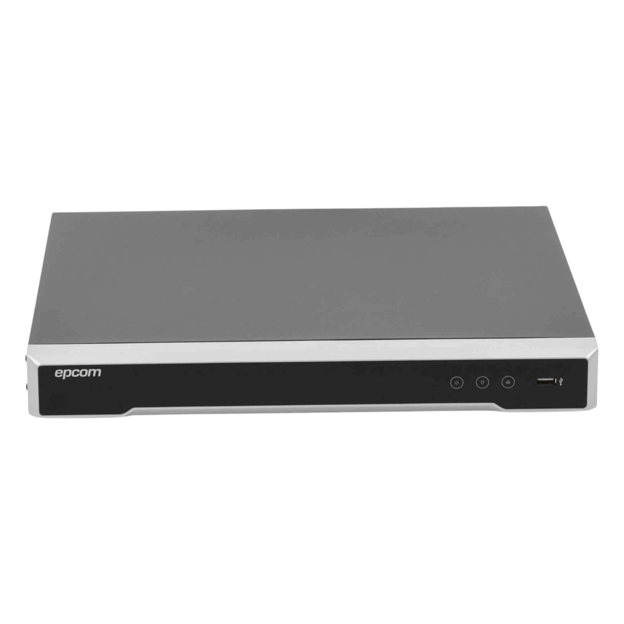 DVR 16 Canales 4K TURBOHD + 16 Canales IP / 8 Megapixel/ Audio por Coaxitron/ 2 Bahías de Disco Duro / 4 Canales de Audio / 16 Entradas de Alarma