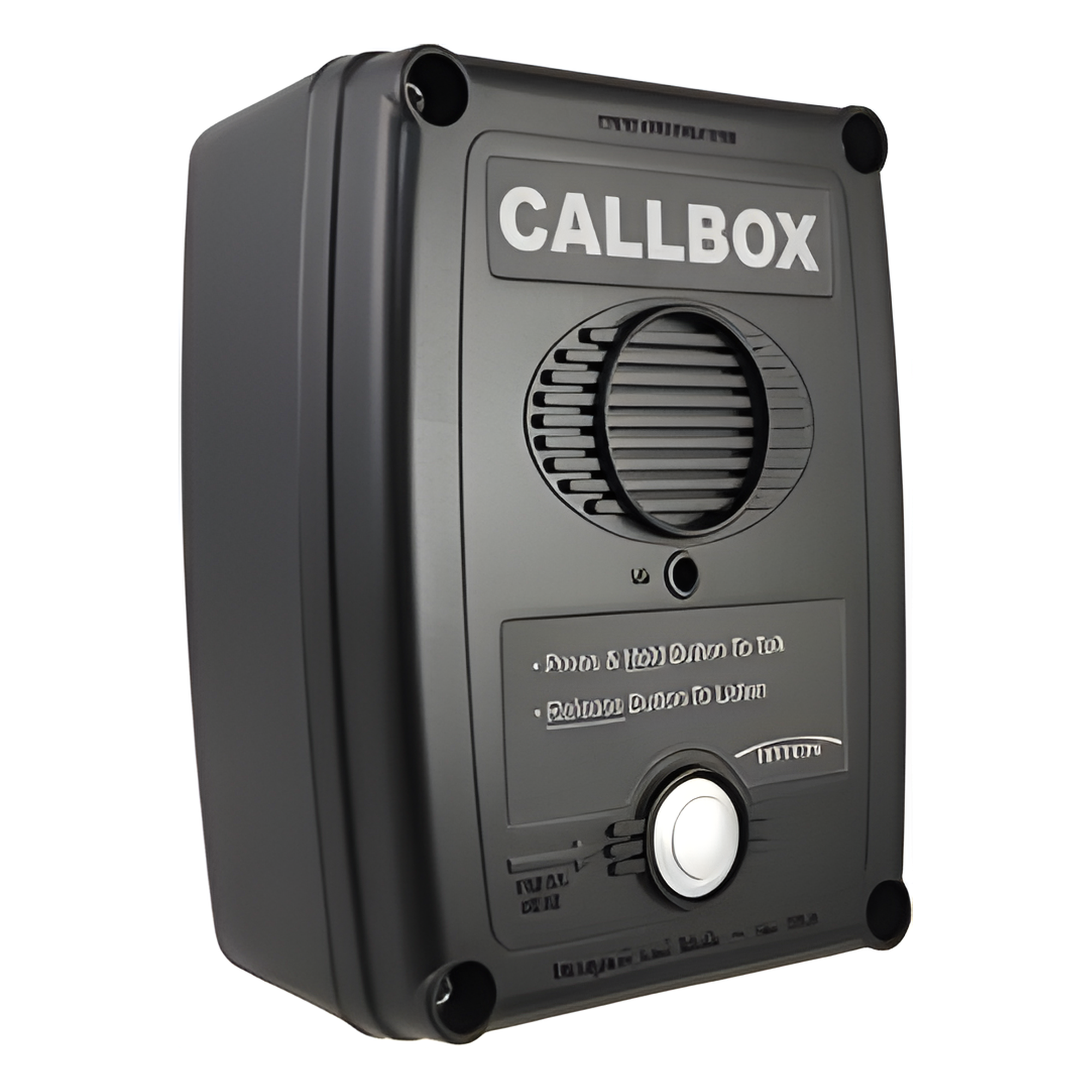 Callbox, Intercomunicador Inalámbrico, Serie Q7 en Color Negro — RITRON · SKU RQX-417-B