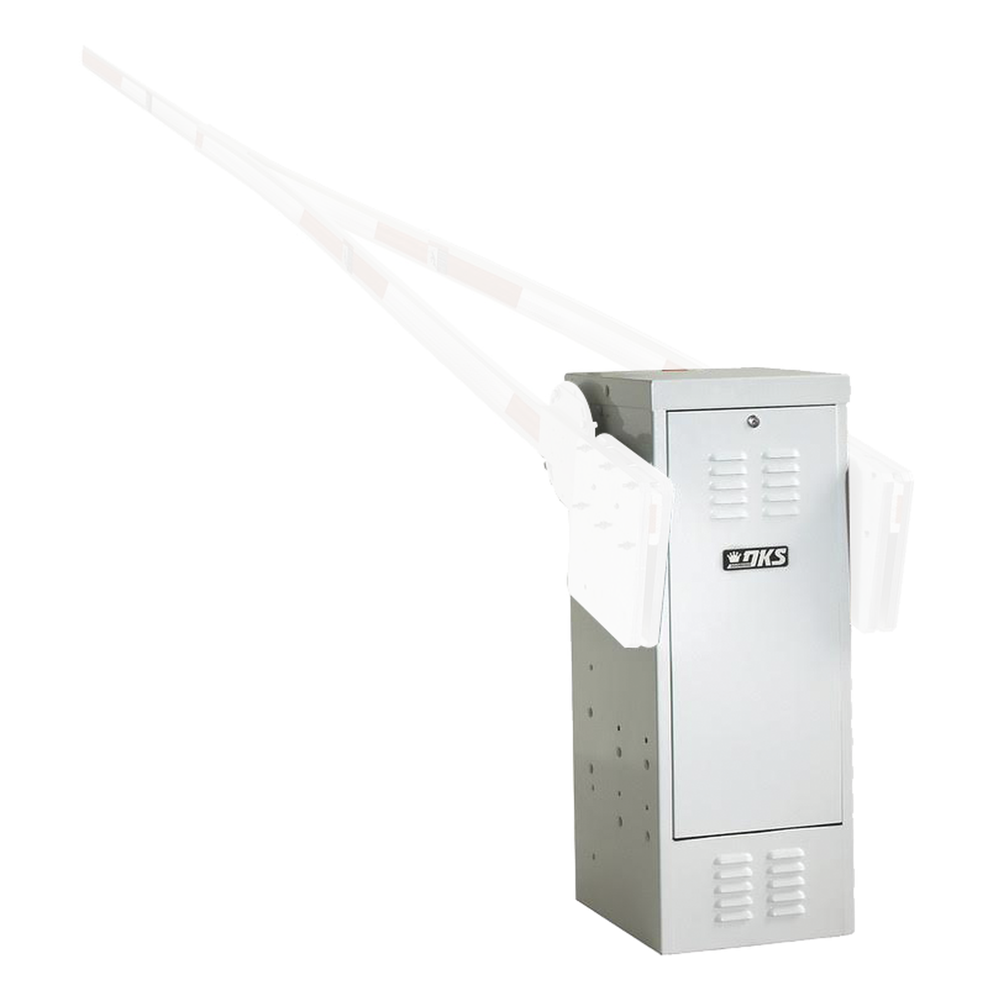 Barrera Vehicular / Opción de Mástil de hasta 8 Metros / Motor 1HP / 115v Uso Continuo Intensivo / 5 Años de Garantía — DKS DOORKING · SKU 1602-090