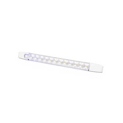 Luz Auxiliar LED Rectangular, 12 LED, 12-24 Vdc, 360 lúmenes