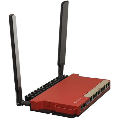 Router inalámbrico 2.4GHz AX / 8 puertos Gigabit / 1 SFP 2.5Gbps/ Soporta contenedores
