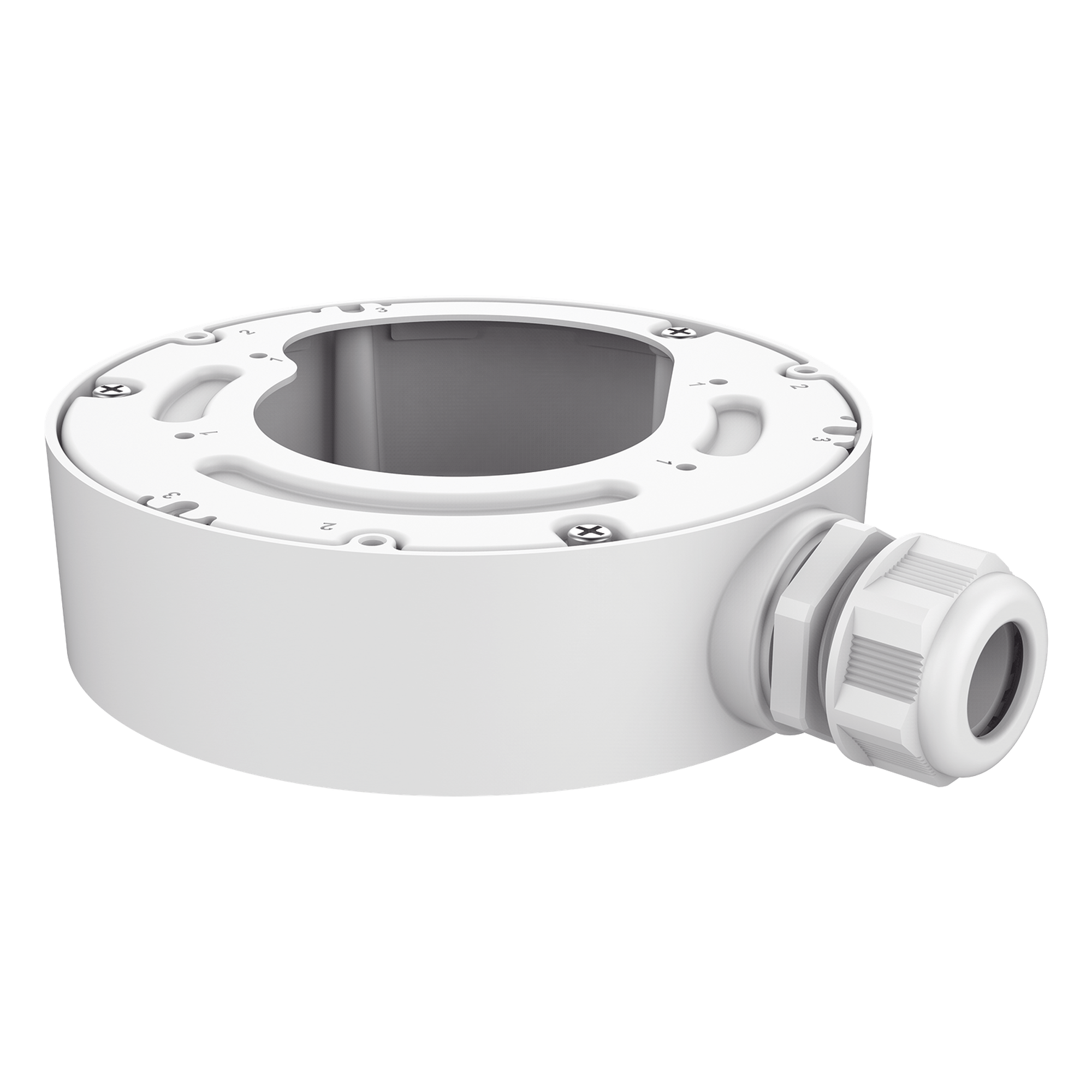 Caja de Conexión / Compatible con cámaras Fisheye IP / DS-2CD63C5G1-IVS y DS-2CD6365G1-IVS / Uso en Exterior — HIKVISION · SKU DS-2280ZJ-WA140