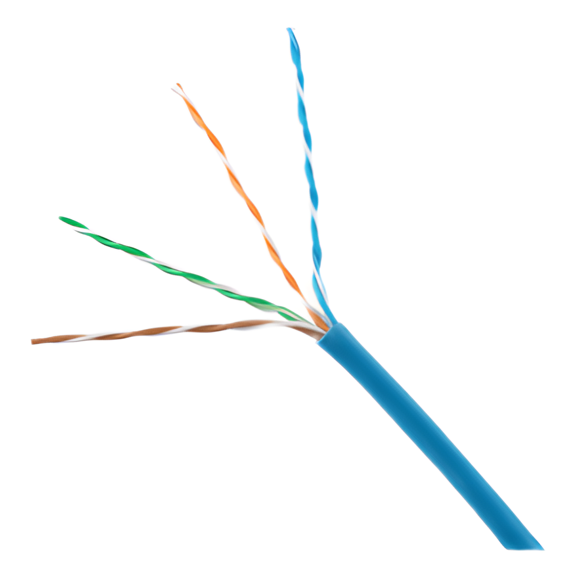 Bobina de Cable UTP / 305 m (1000 pies) / Cat 6 / 23 AWG / CMP Plenum / 4 Pares / HDPE / Cobre Sólido — PANDUIT · SKU PUP6C04BU-W