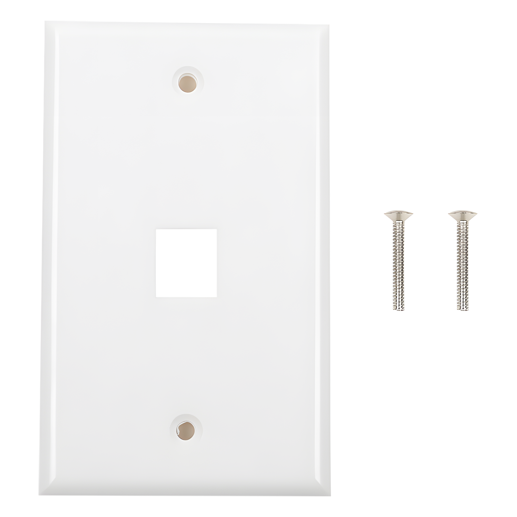 Placa de Pared de 1 Puerto, Keystone, Color Blanco — LINKEDPRO BY EPCOM · SKU LP-FP-16