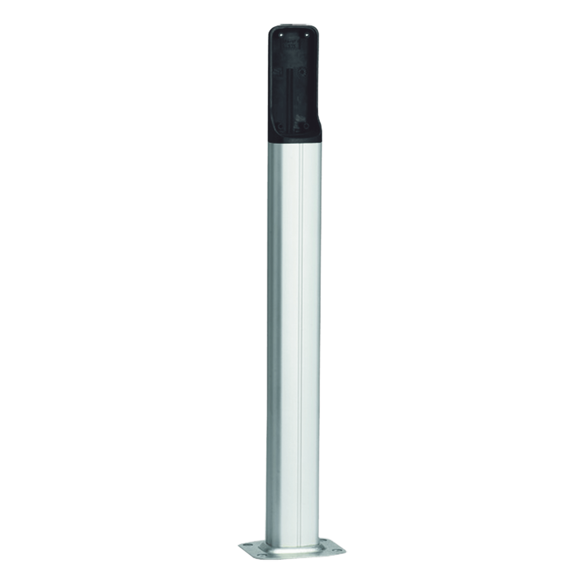 Base de PVC para fotoceldas CAME, Color Plata, Altura de hasta 500 mm · SKU 001-DIR-CG