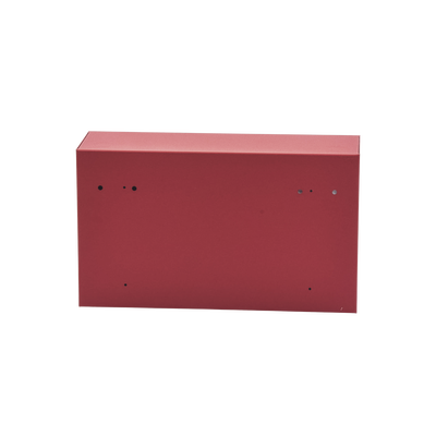 Gabinete para dos baterías de respaldo de 18 AH. Aplicaciones para sistemas de detección de incendio (FAS).