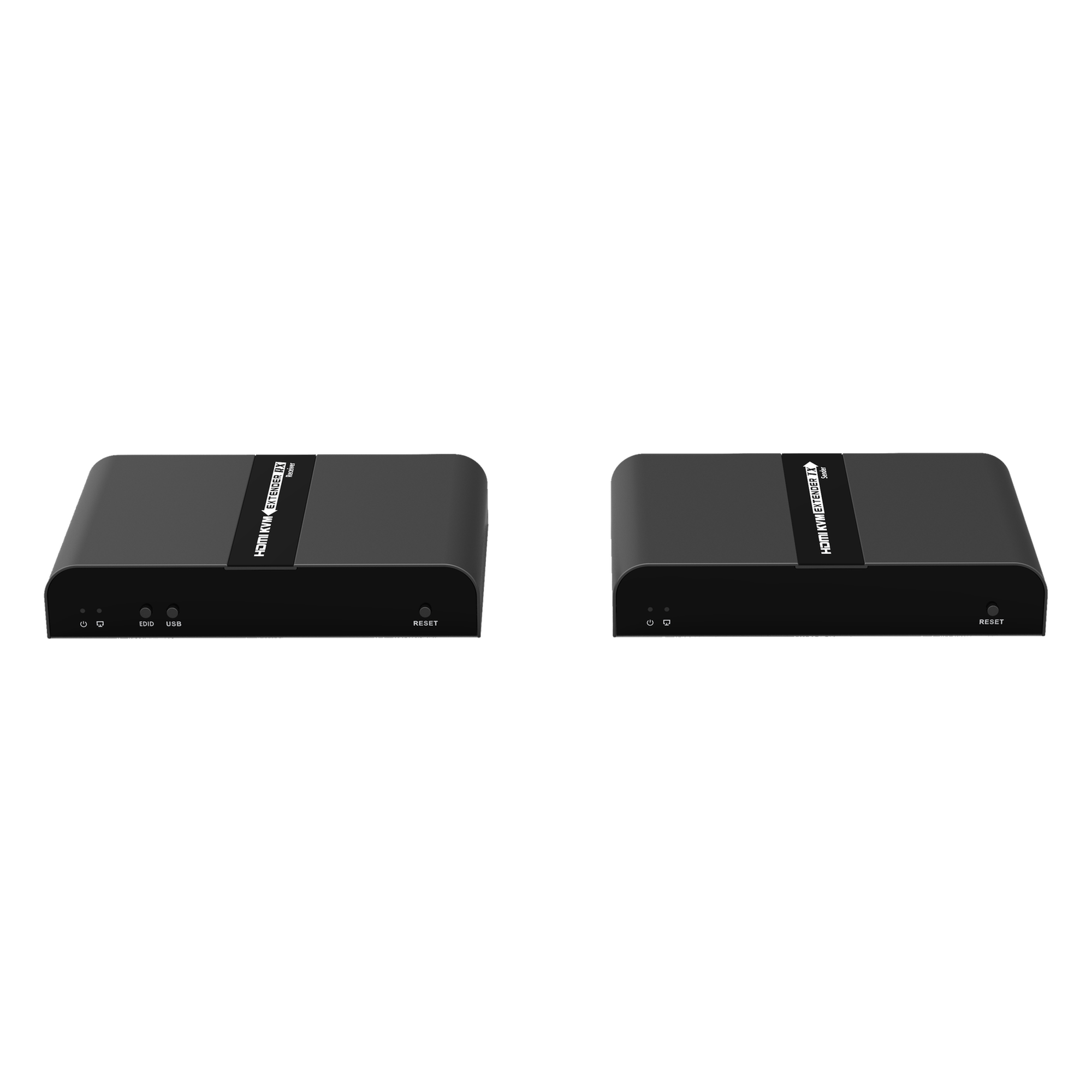 Kit extensor KVM (HDMI y USB 2.0) hasta 100 metros | Resolución 4K @ 30 Hz | Cat 6/6A/7 | CERO LATENCIA | Salida Loop | Soporta Switch Gigabit para control KVM múltiple | Soporta hasta 253 — EPCOM TITANIUM · SKU TT671KVM