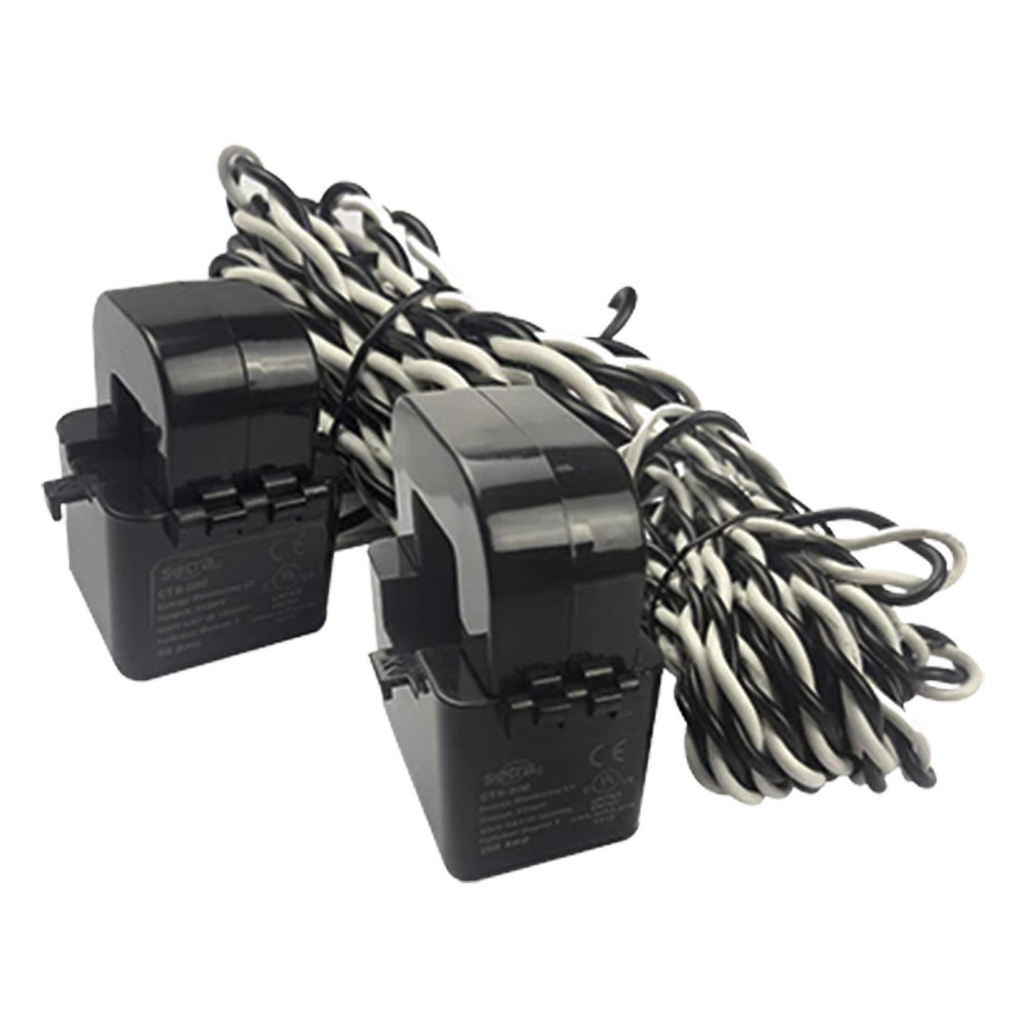 Transformador de corriente de núcleo dividido, apertura 12 mm, 50 A nominales, rango 0.1 a 100 A, salida 0.333 V — HONEYWELL BMS · SKU CTS050