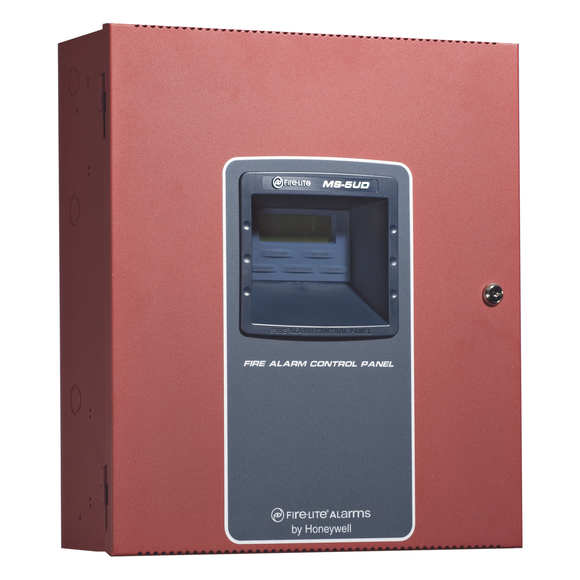 Panel de detección de incendio convencional de 5 zonas con comunicador telefónico digital integrado — FIRE-LITE · SKU MS5-UD3