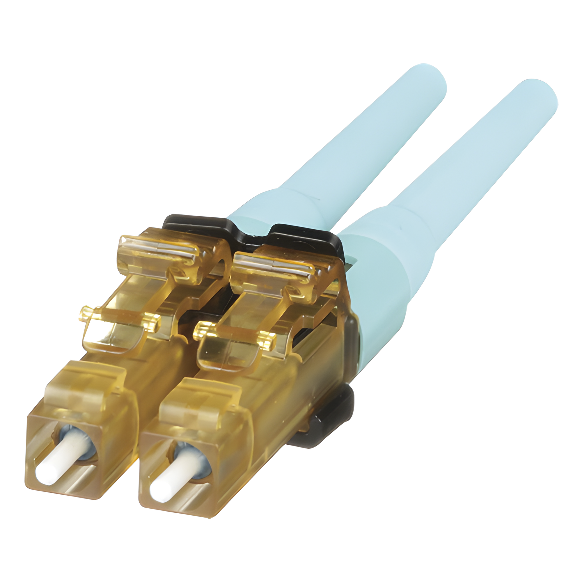 Conector de Fibra Óptica LC Duplex OptiCam, Multimodo 50/125 OM3/OM4, Pre-pulido, Color Aqua — PANDUIT · SKU FLCDMCXAQY