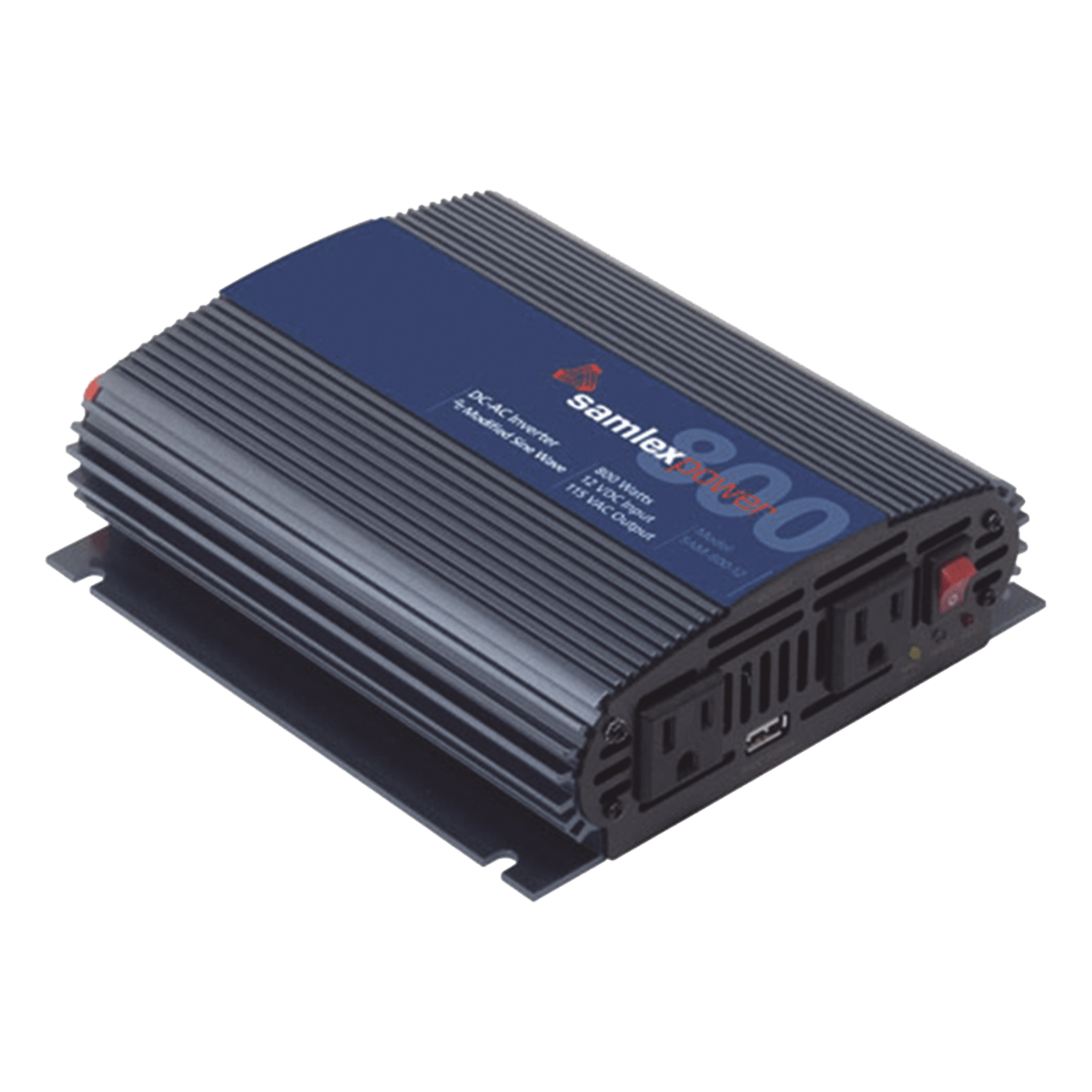 Inversor de Corriente (CD-CA) Potencia Nominal 800 W, Ent:12 Vcc, Sal:115 Vca 60 Hz — SAMLEX · SKU SAM-800-12