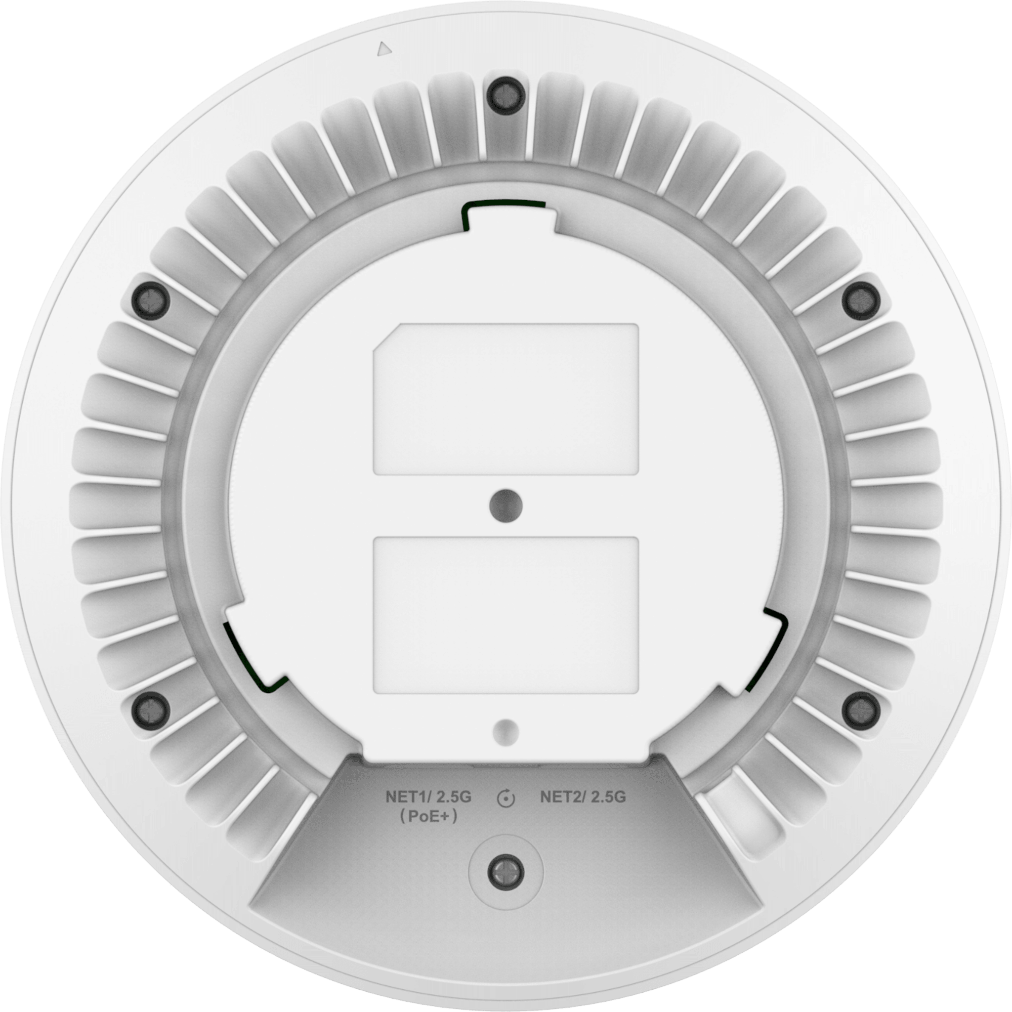 Punto de Acceso Wi-Fi 7 GWN7670 / 3.6 Gbps Inalámbrico / 5 Gbps Cableado / MIMO 2x2:2 / 256 Clientes Simultáneos / PoE+ / Montaje en Pared o Techo / BLE 5.3 / Controlador Integrado
