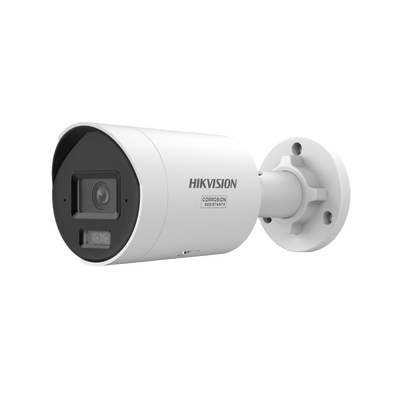 [Dual Light + ColorVu 3.0 + HikAI] Bala IP 6 Megapixel / Lente 2.8 mm / 40 mts IR + Luz Blanca / 2 Microfonos Integrados / Exterior IP67 / WDR 130 dB / ACUSENSE 3.0 / Metal / NEMA 4X / ACUSEEK — HIKVISION · SKU DS-2CD2067G3-LI2UY