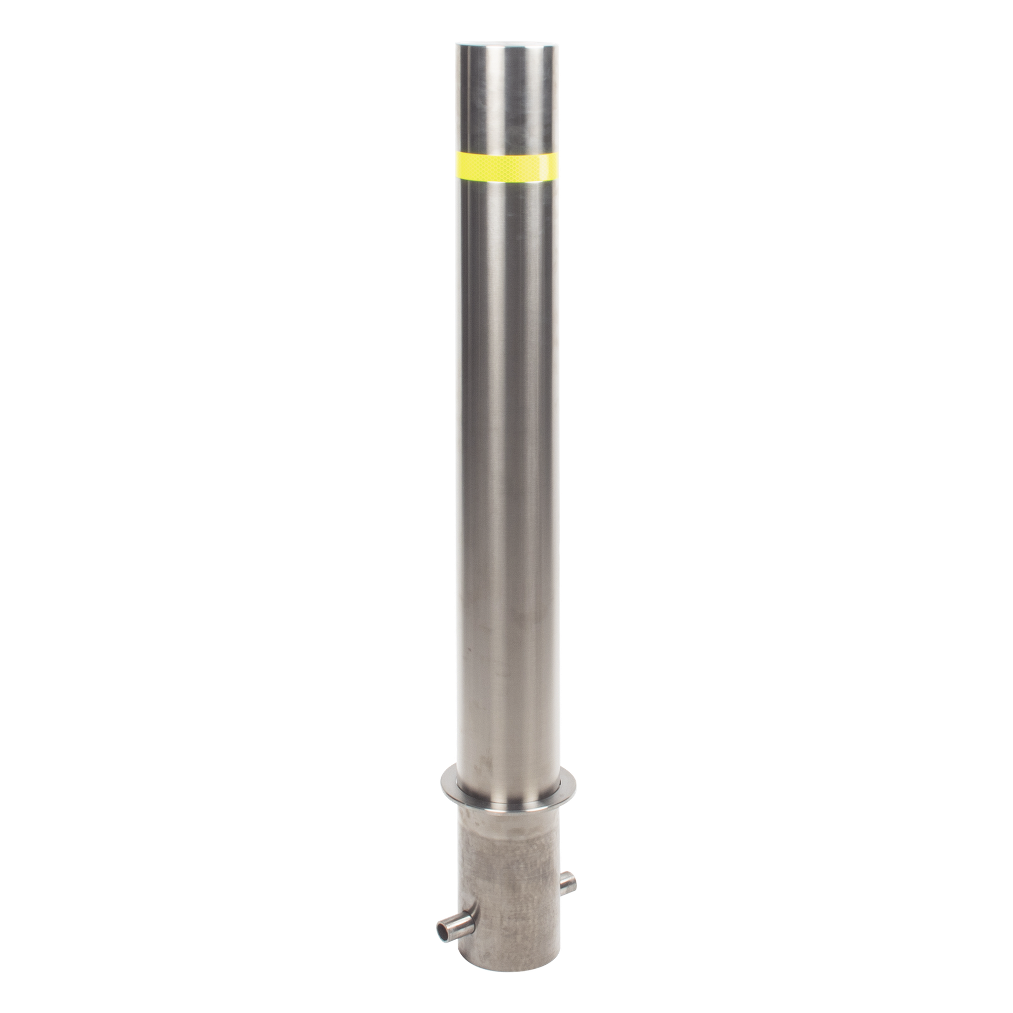 Bolardo Fijo de Acero Inoxidable de 900 mm de Altura / Ideal para aplicaciones delimitaciones de automóviles — ACCESSPRO · SKU XB-900-F