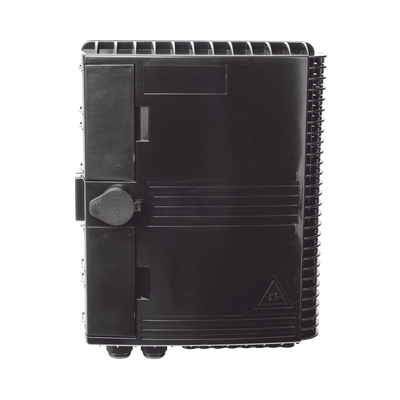 Cierre de Empalme para 24 Fusiones de Fibra Óptica, Interior/Exterior, con 16 Acopladores SC/APC y Splitter 1x16 SC/APC Incluido, IP65