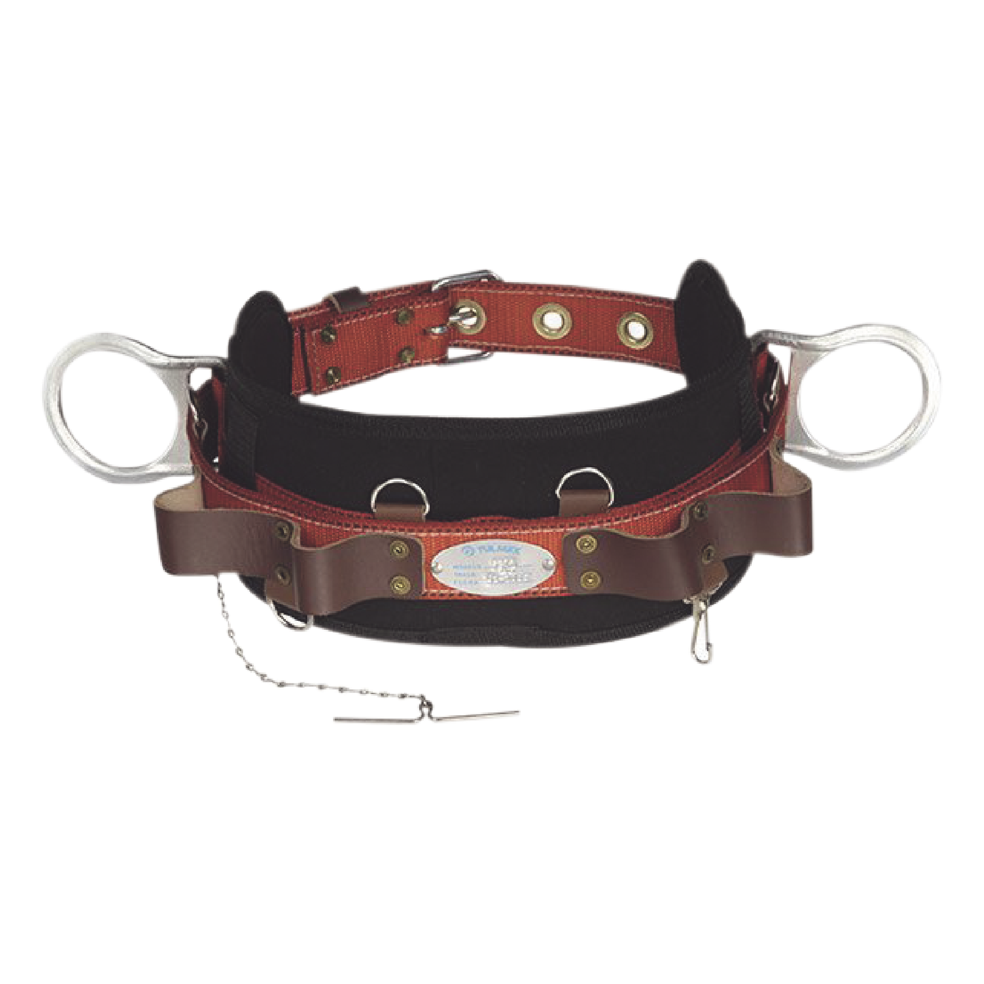 Cinturón de Liniero de Lujo, Fabricado en Poliéster, con 2 Anillos tipo D, Talla 48. — TULMEX · SKU 5271-48