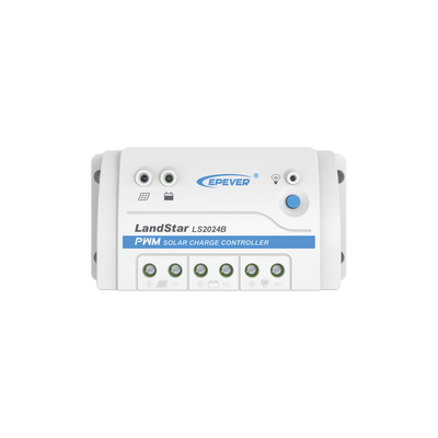 Controlador Solar PWM / 20A / 12/24V / RS-485 / Baterías Gel-AGM-Selladas / Parámetros Configurables