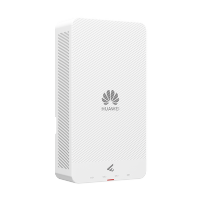 Punto de Acceso eKi Wi-Fi 6 para pared / Hasta 128 Clientes / 2.9 Gbps / MU-MIMO / 1 Puerto Gigabit PoE in / 4 Puertos Gigabit LAN / Smart Antenna 20% más cobertura / Libre de Licenciamiento