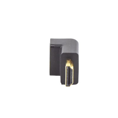 Adaptador HDMI de 90 Grados Macho a Hembra / Hacia Arriba / HDMI 2.0 4K@60Hz / Proporciona Flexibilidad Sin Doblar los Cables HDMI