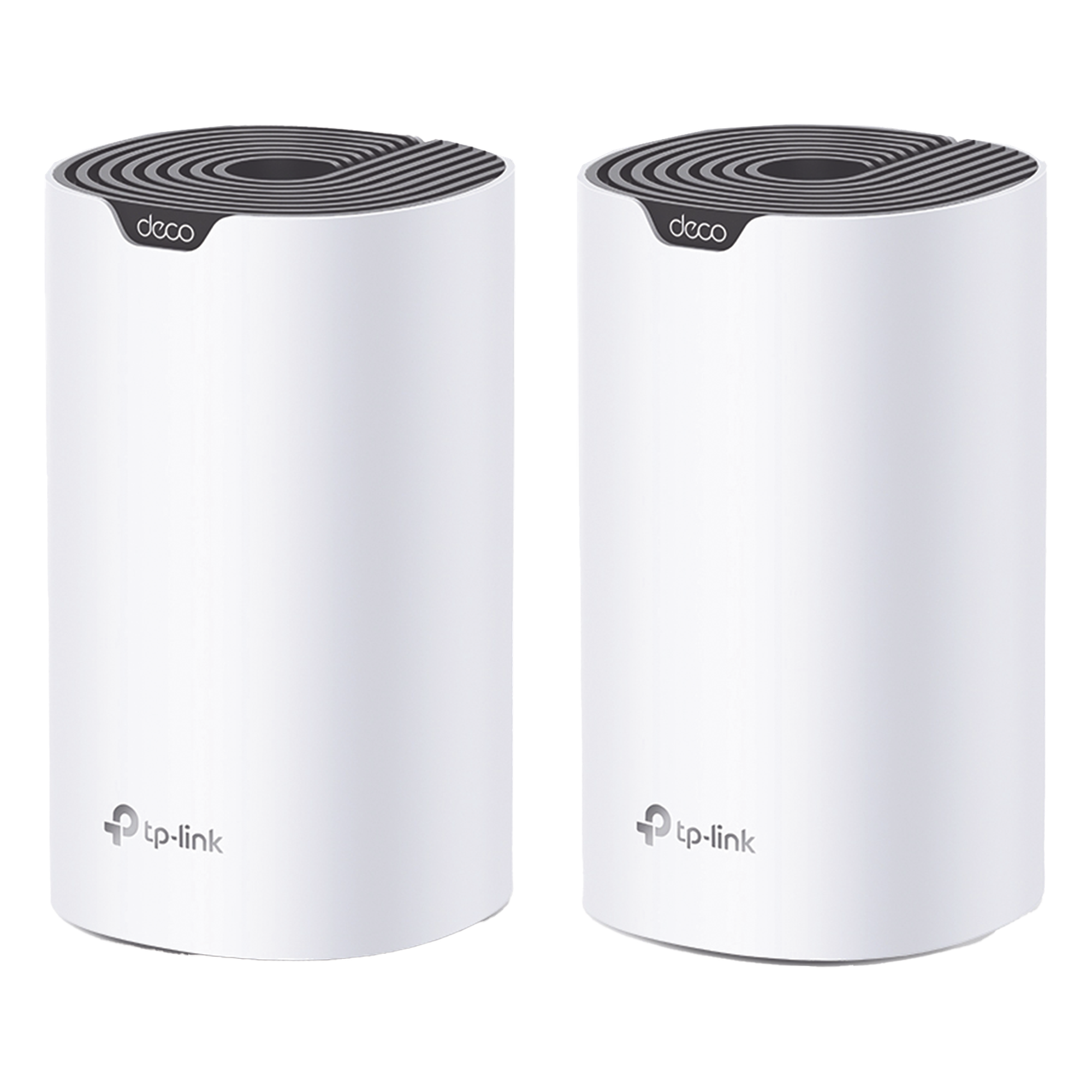 Kit 2 Routers Inalámbricos MESH Interior para Hogar / Doble Banda Wi-Fi 5 AC1900 Mbps / 3 Puerto Gigabit WAN/LAN / 3 Antenas Internas / Administración Mediante la App Deco (iOS, Android)