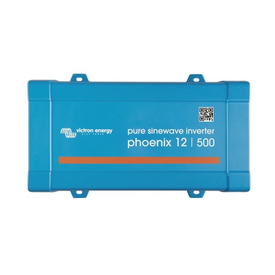 Inversor de Onda Pura / Entrada 24 Vcd / Salida 400 W 120 Vca 60 Hz / Pico 900 W / Eficiencia 90% — VICTRON ENERGY · SKU PH24/500