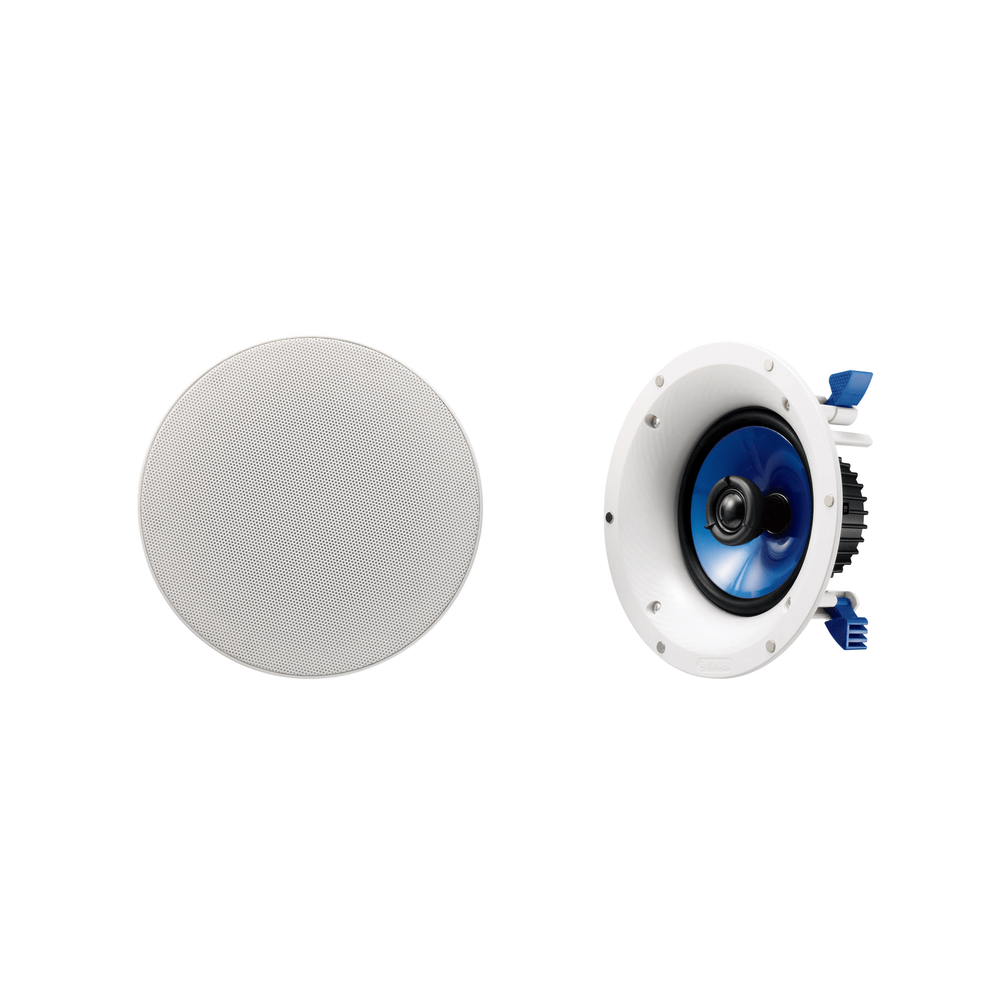 Bocinas de Plafón | 2 Vías | Residenciales | Woofer 6.5" | 110W | 8 Ohms | Color Blanco | Par