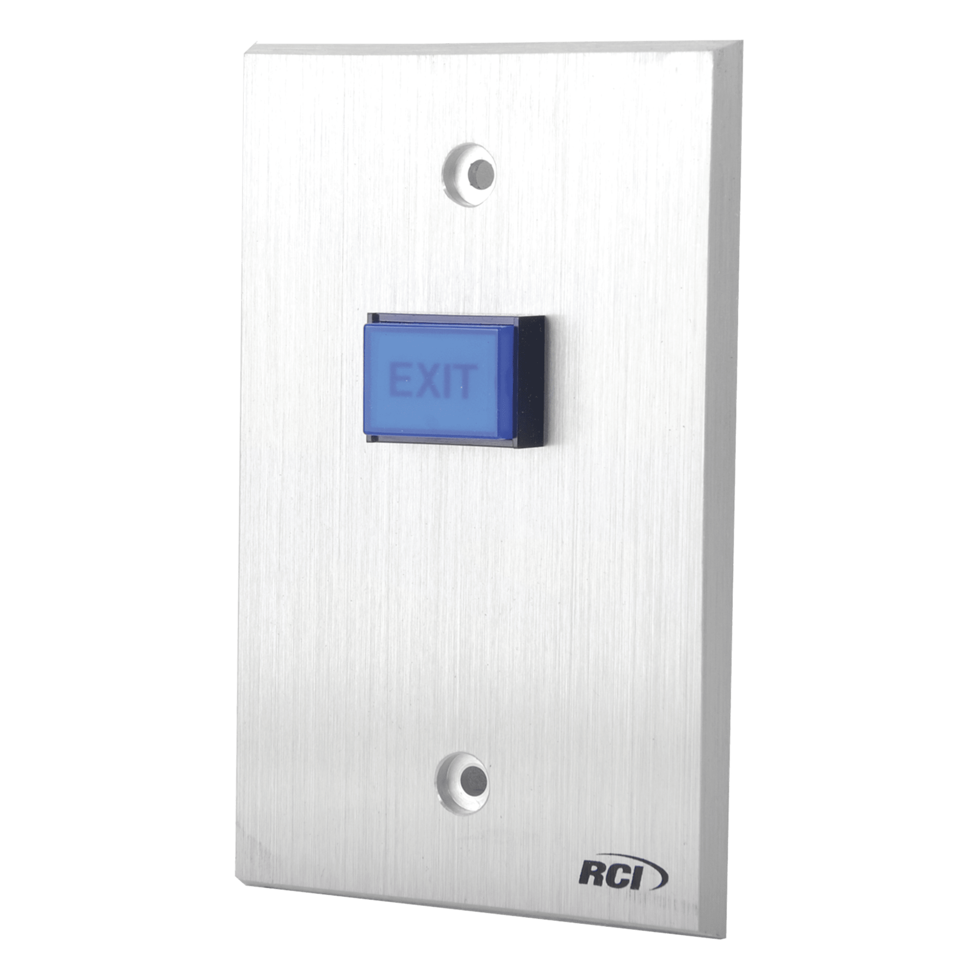 Botón de Salida/ Placa Aluminio REFORZADO / NO & NC / UL/2 Años Garantia — RCI - DORMAKABA · SKU 970MO-12V
