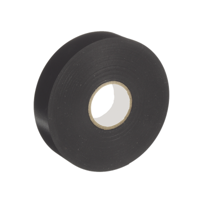 Cinta Eléctrica STRONGHOLD para Aislar, de PVC, Uso Profesional en Construcción Eléctrica, Grosor 0.18mm (7 mil), Ancho 19mm, y 20m Largo, Color Negro.