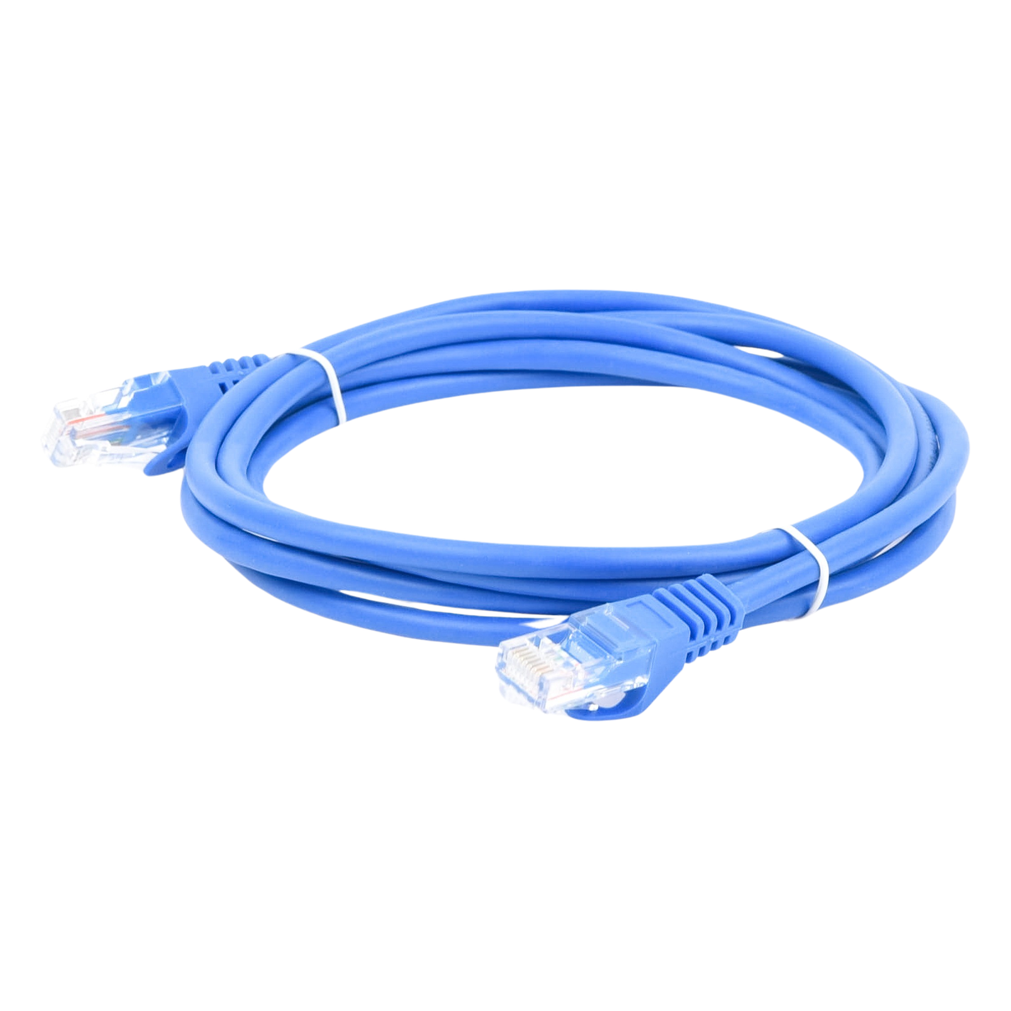 Cable de Parcheo UTP Cat5e - 2 Metros (6.56 Pies) - Azul