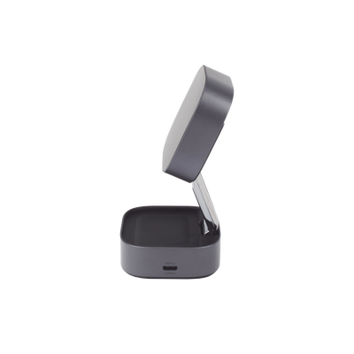 Cargador Inalámbrico 2 en 1 25W / Tecnología Magnética Qi 2 / 15W para Teléfono + 5W para Auriculares / Puerto USB-C 5W / Protecciones Múltiples / Cable USB-C Incluido