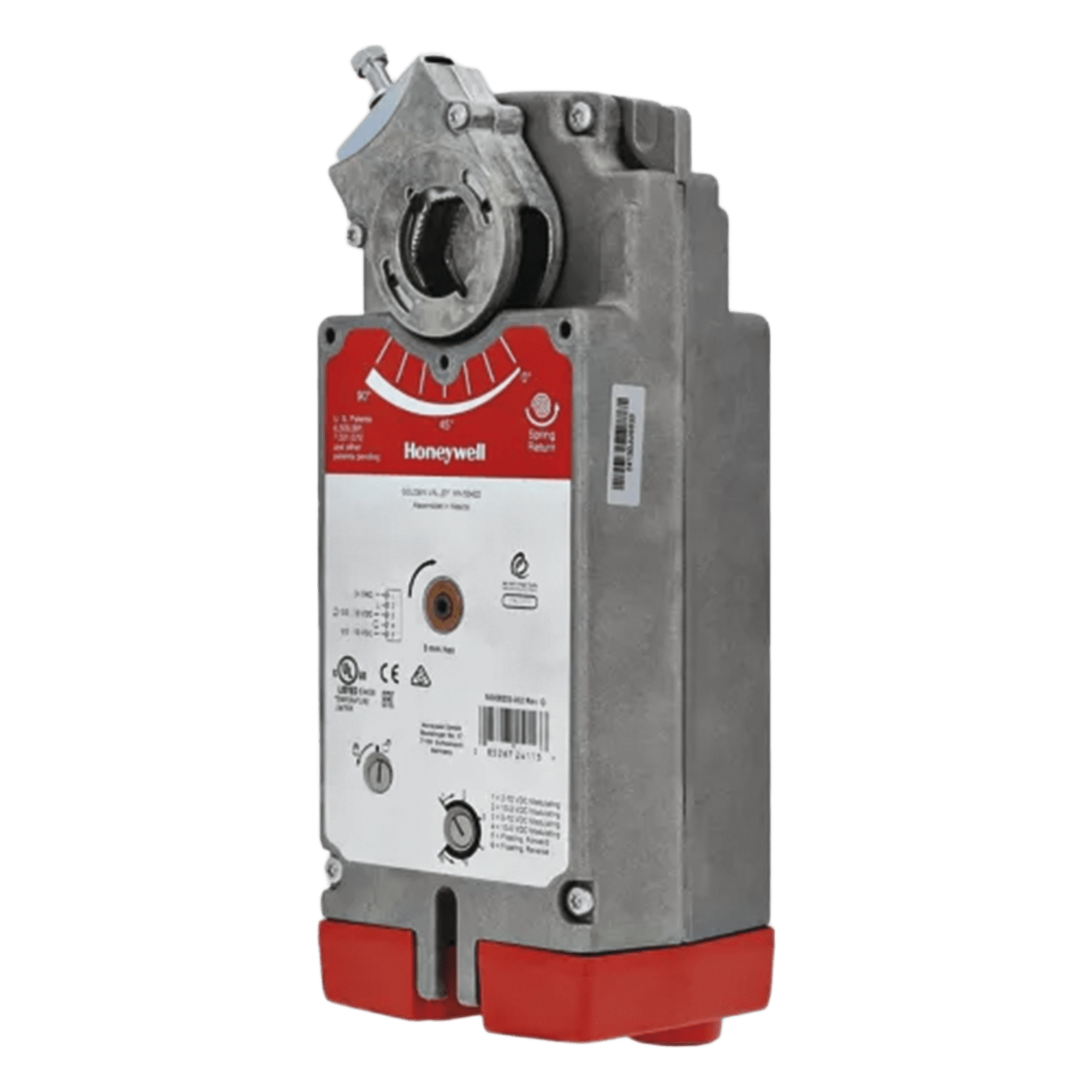 Actuador giratorio de acople directo con retorno de resorte, 175 lb-in (20 Nm), para damper HVAC — HONEYWELL BMS · SKU MS7520A2007/U