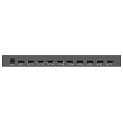 Controlador de video Wall | 1 entrada de fuente fuente HDMI a 9 salidas HDMI | 3x3 | 4K60Hz 