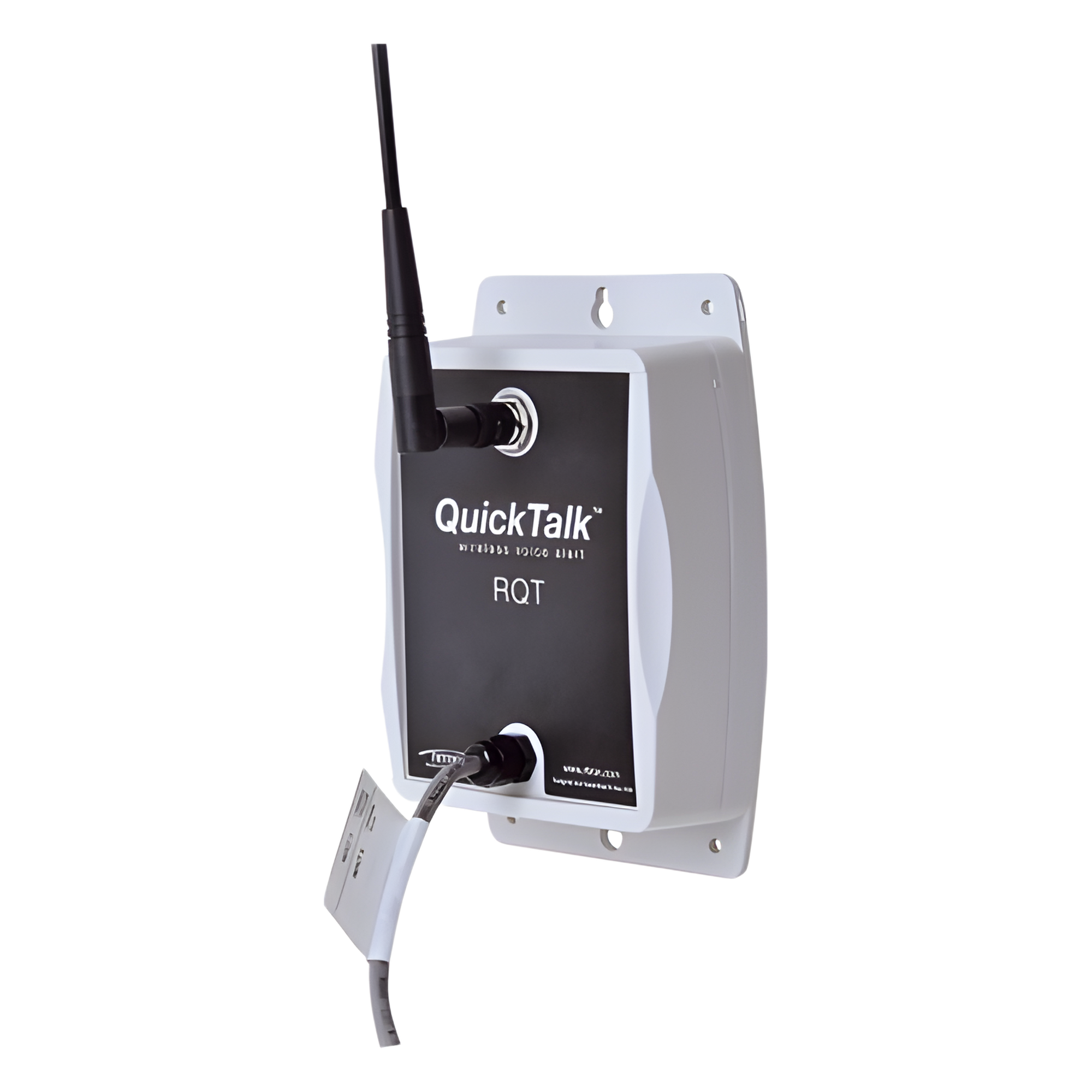 Alarma y Monitoreo Inalámbrica por Voz / UHF 450-470 MHz / 2W / 4 Entradas Programables / Alcance 7,000 Transmisiones / 6 Baterías AA