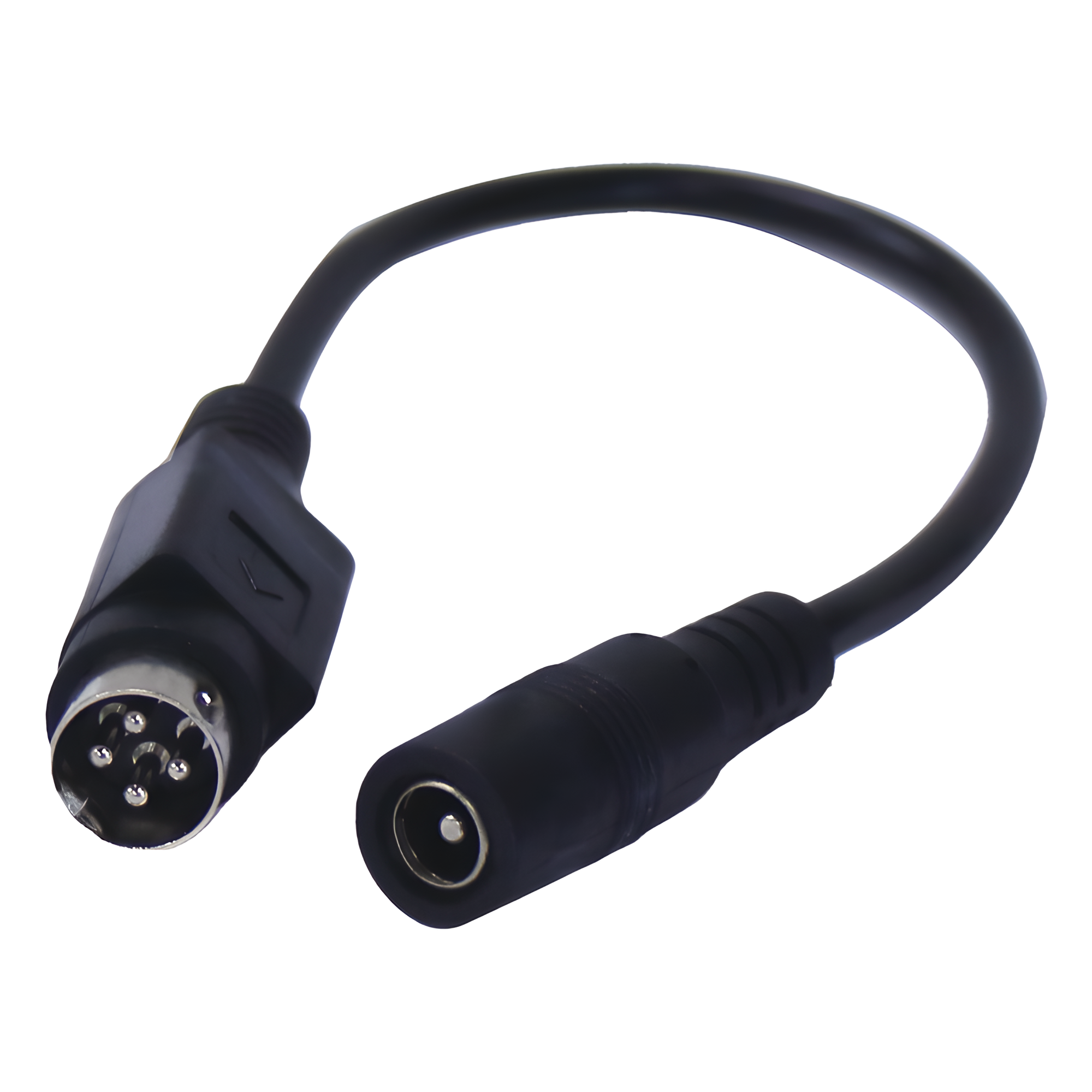 Adaptador Universal DC Hembra a Minidin 4 Pines Macho / Recomendado para DVR´s epcom / HIKVISION