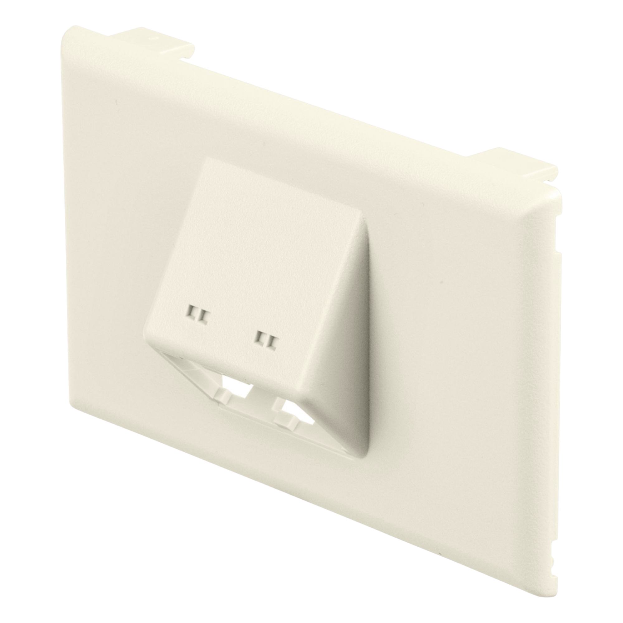 Placa de Pared Horizontal T70, Salida Para 2 Puertos Mini-Com, Con Espacios Para Etiquetas, Color Blanco Mate — PANDUIT · SKU T70FH2IW