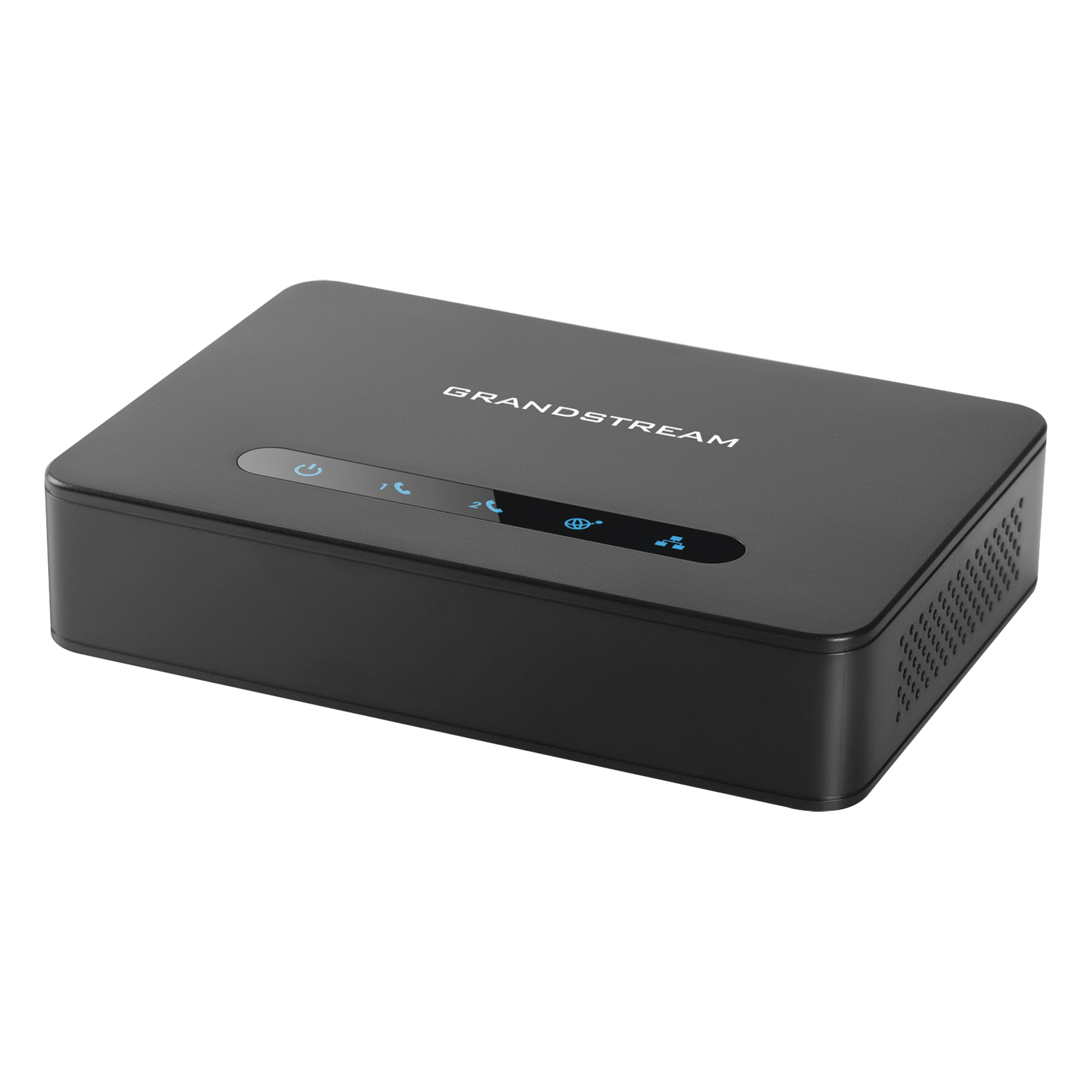 Adaptador de Teléfono Analógico híbrido de 1 Puerto FXS (conectar teléfono analógico) y 1 Puerto FXO (conectar línea analógica) — GRANDSTREAM · SKU HT-813
