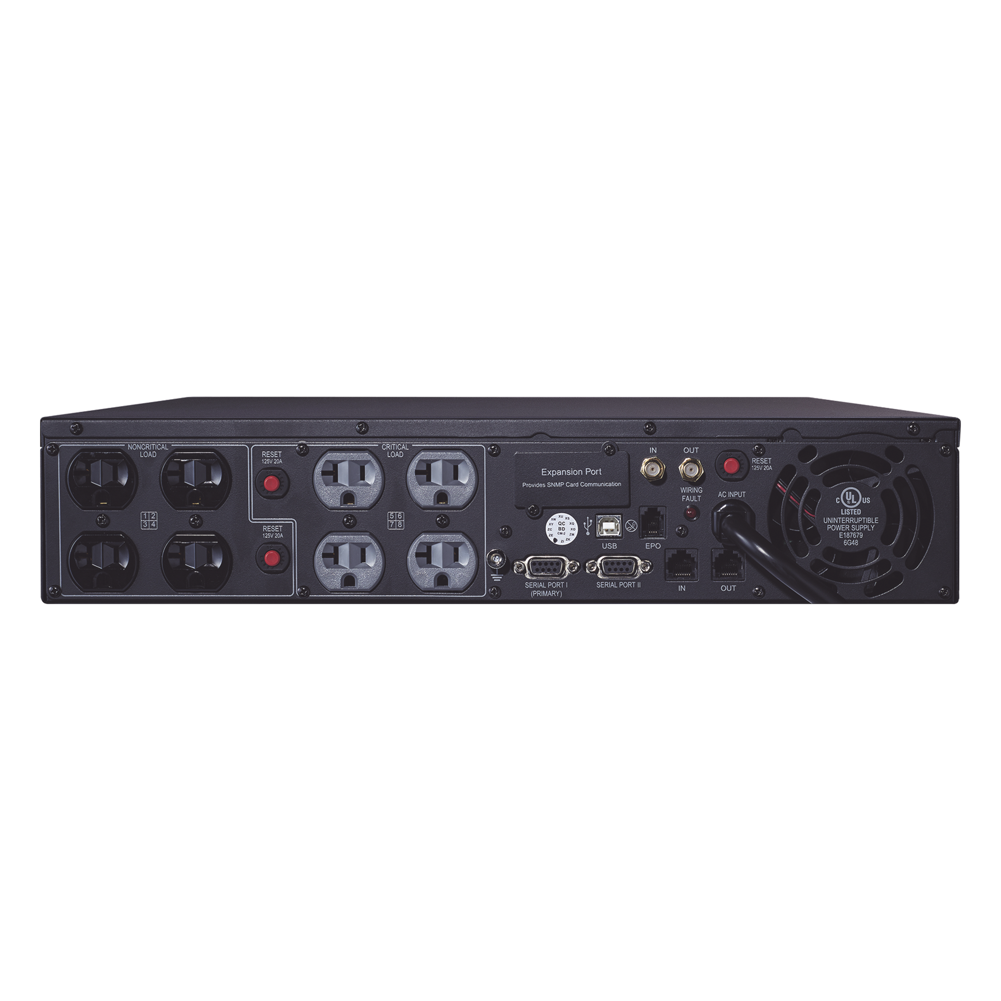 UPS de 2150 VA/1980 W, Topología Línea Interactiva, Entrada 120 Vca NEMA 5-20P, Onda Senoidal Pura, Torre o Rack 2 UR, Con 8 Tomas NEMA 5-20R