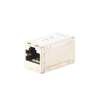 Acoplador STP Cat6A Hembra RJ45 a RJ45 Hembra