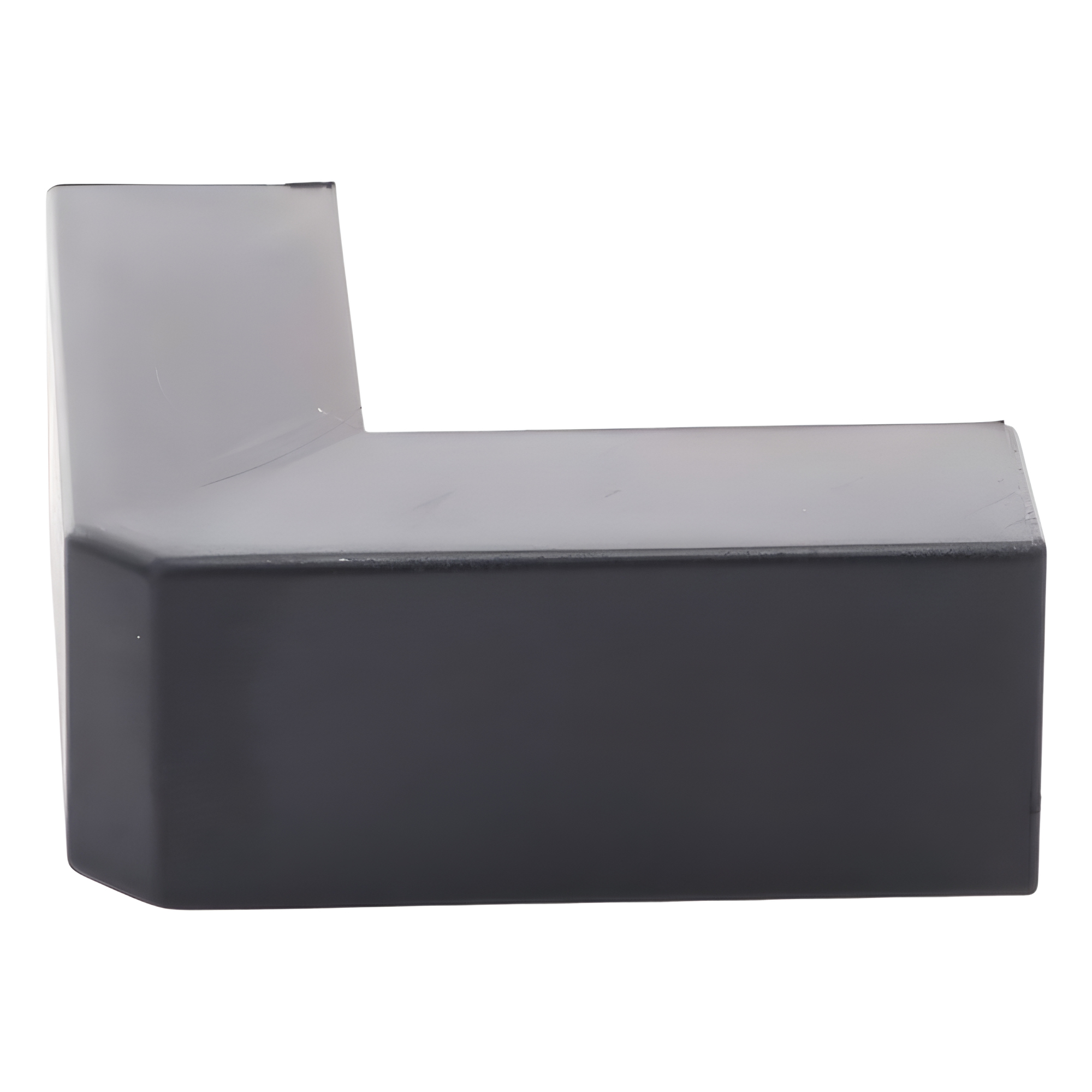 Esquinero Exterior Color Negro de PVC Auto Axtinguible, Para Canaleta TMK-1720-N-CC (5210-02003)