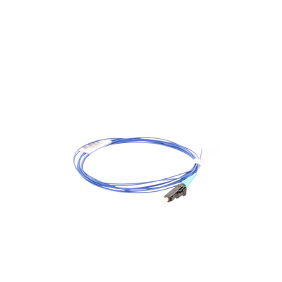 Pigtail de Fibra Óptica LC Simplex, Multimodo OM4 50/125, 900um, Color Aqua, 1 Metro (3.28 Pies)