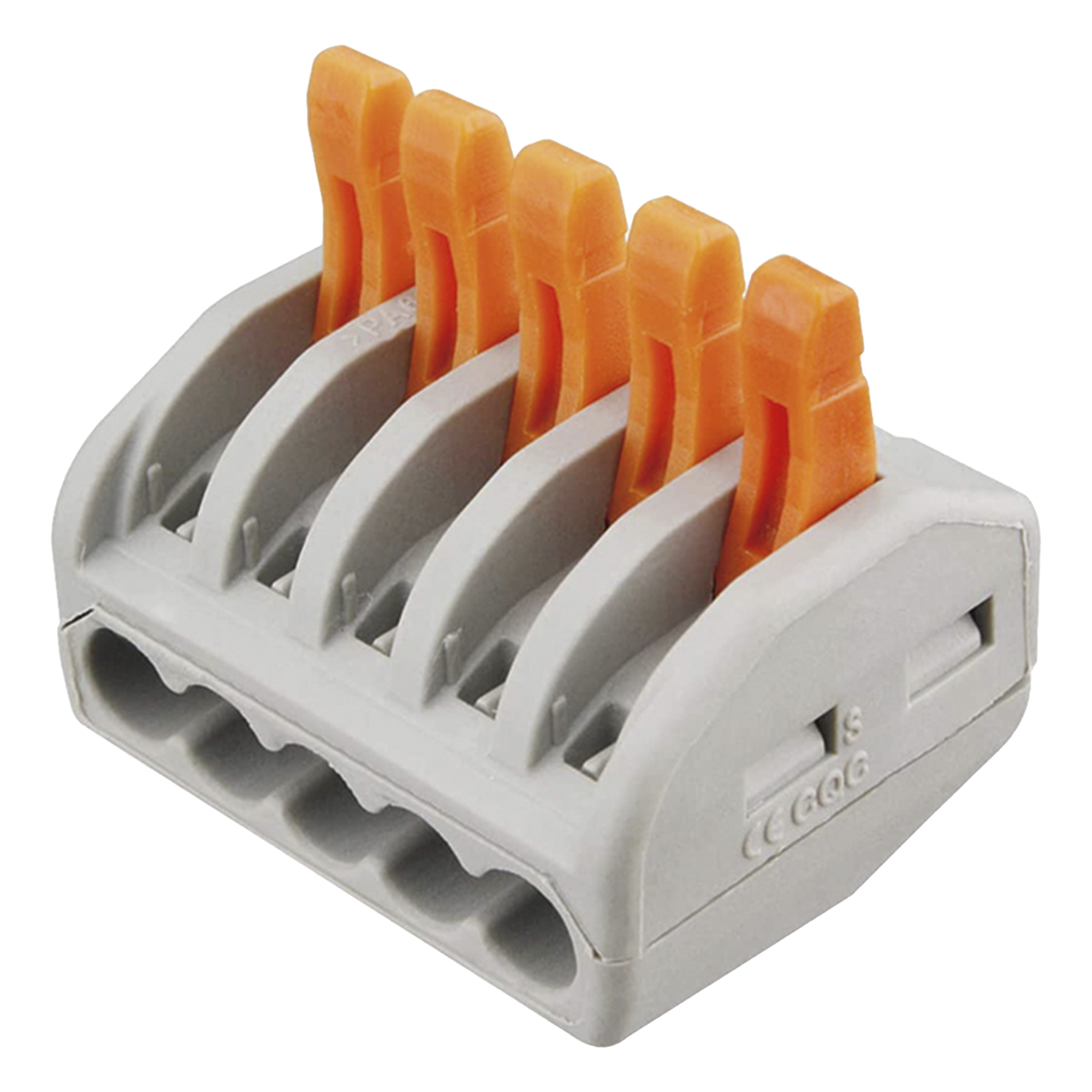 Conector Compacto para 1 Cable de Entrada 4 Cables de Salida / Cables Compatibles 12AWG-28AWG