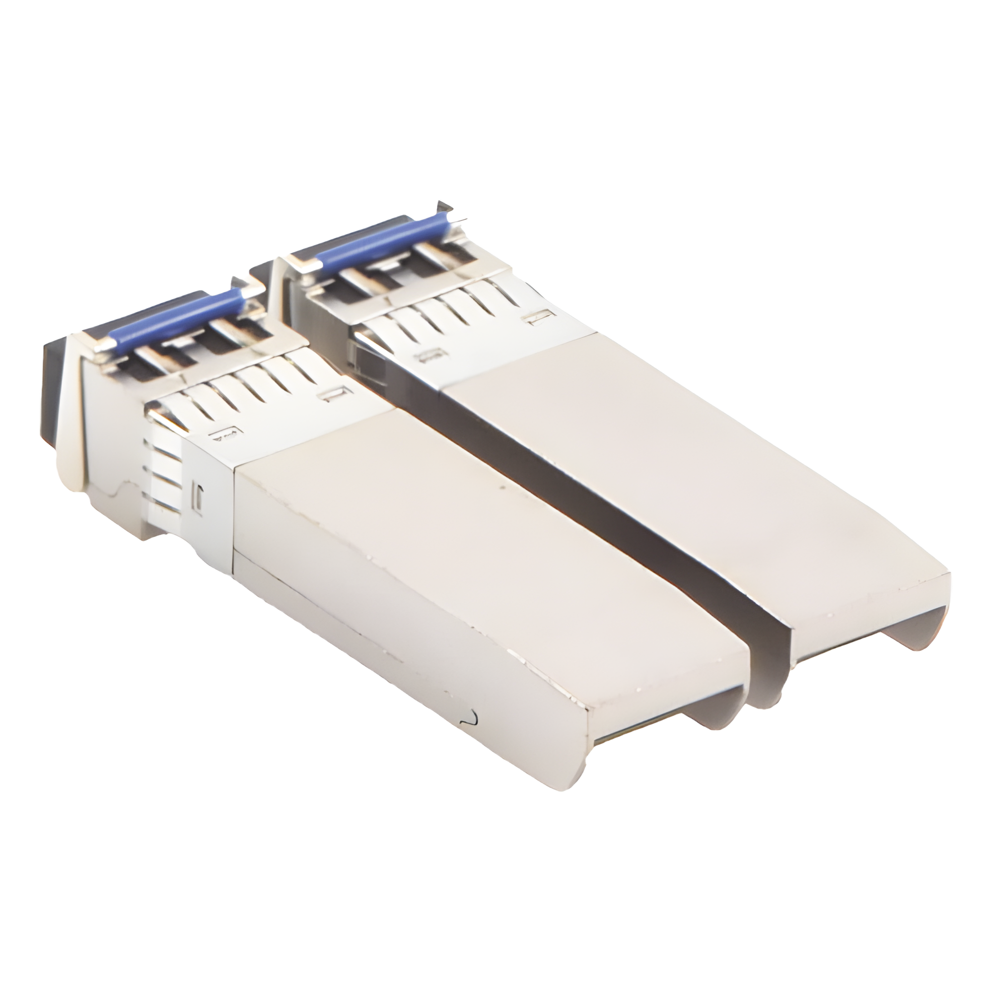 UFiber Módulo SFP+ 10G, transceptor MiniGibic MonoModo 10 Gbps, distancia 10 km, conectores LC, 2 hilos (duplex), paquete de 2 piezas — UBIQUITI · SKU UACC-OM-SM-10G-D-2
