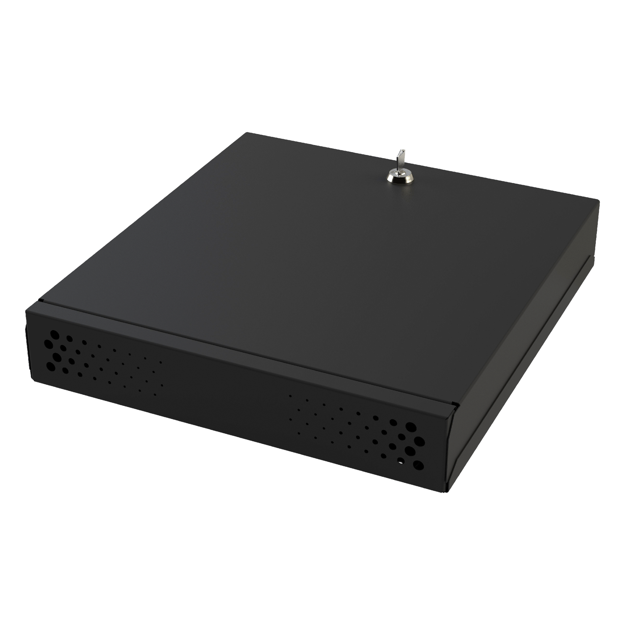 Gabinete Metálico de Seguridad para DVR/NVR, Ancho 396 mm x 78 mm de Alto x — EPCOM INDUSTRIAL · SKU GABVID1R3