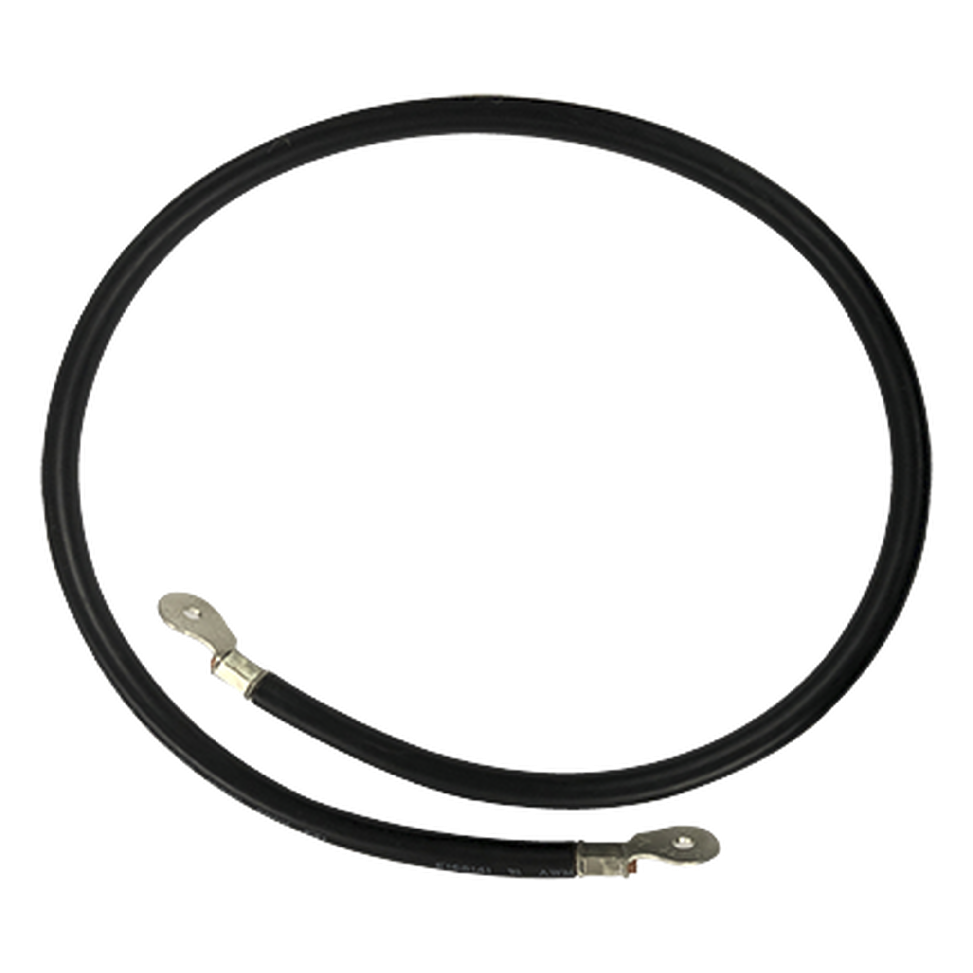 Cable para Baterías, 1 m, Negro, Calibre 2 AWG con Terminales de Ojo en Ambos Extremos — EPCOM POWERLINE · SKU CBL-AWG2-1B