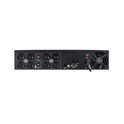 UPS de 1500 VA/1050 W, Topología Línea Interactiva, Entrada 120 Vca NEMA 5-15P, Onda Senoidal Pura, Torre o Rack 2 UR, Con 8 Tomas NEMA 5-15R