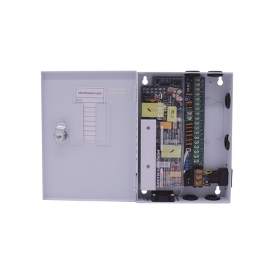 Fuente PREMIUM / 11-15 V / 9 canales / 16 A / Alta tecnología en seguridad / Doble ventilador / Hasta 1.8 Amperes por Salida / Filtro de ruido por canal / Diseño de alta gama.